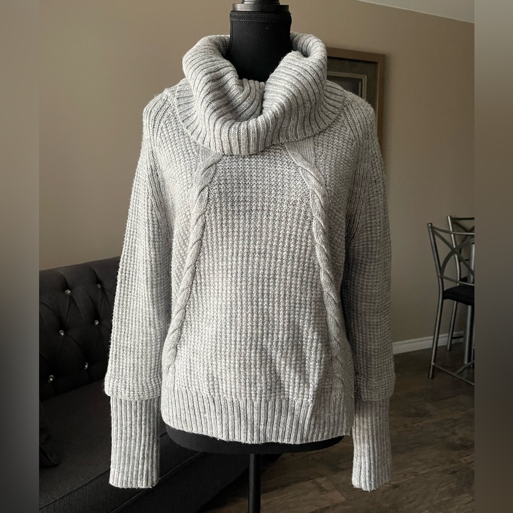 Marled Chunky Knit Sweater